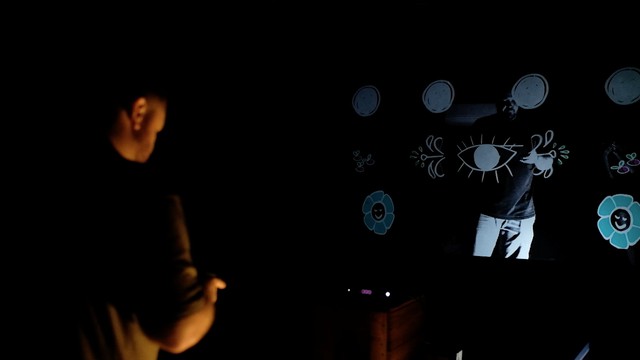 Image of Sketch Lab projection
